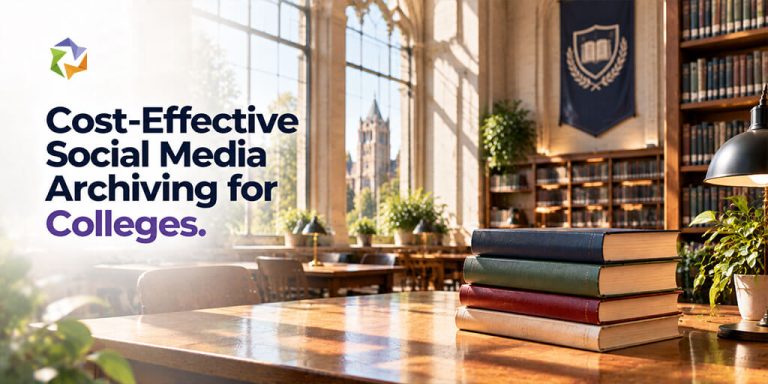 Cost-Effective Social Media Archiving for Colleges and Higher Education